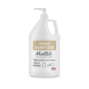 Hand Sanitizer, 1 Gallon, Fragrance Free, PK-1, With Pump for Dispenser